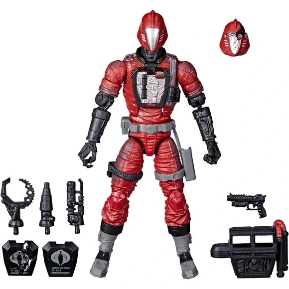G. I. Joe Classified Series Crimson Action Figure, Collectible Premium Toy, - Picture 3 of 3